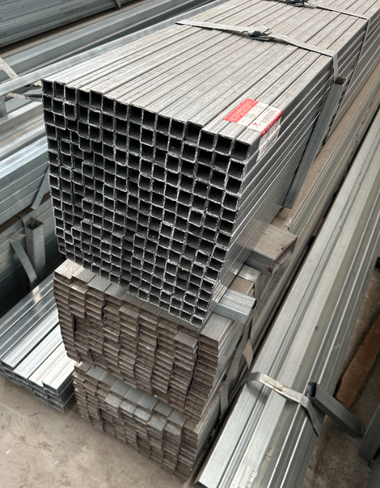 静海现货供应30*50*2镀锌方管50*80*3.0 20*20*1.5 20*40*2.0规格齐全